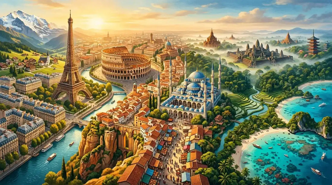 Top 10 des pays les plus visités au monde  classement touristique