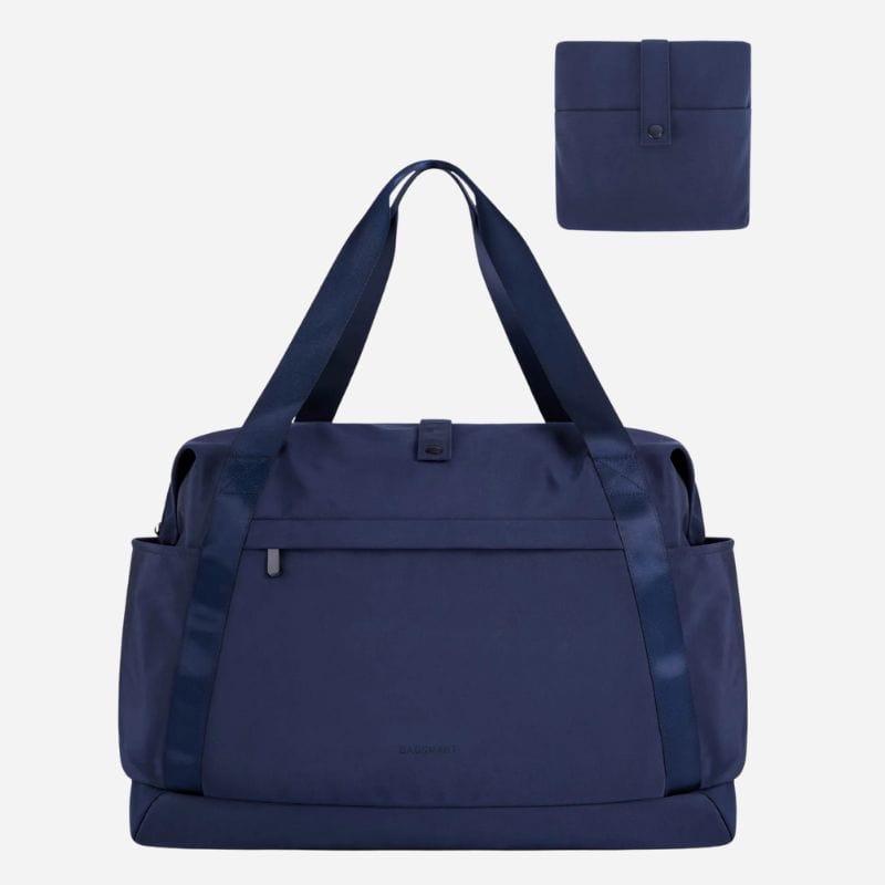 Grand sac de voyage fille - Pliable Bleu profond / 46L Dailysac