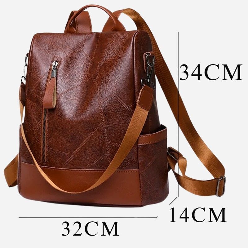 Petit sac à dos en cuir pour femme Dailysac