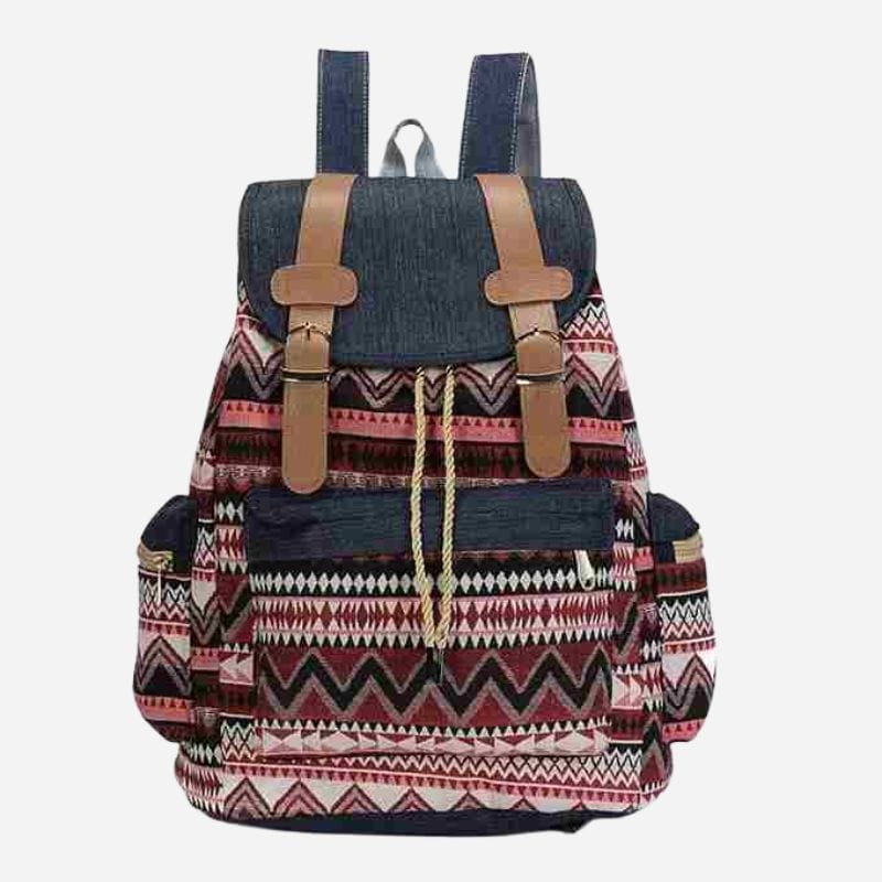 Petit sac à dos en toile femme Couleur 2 Dailysac