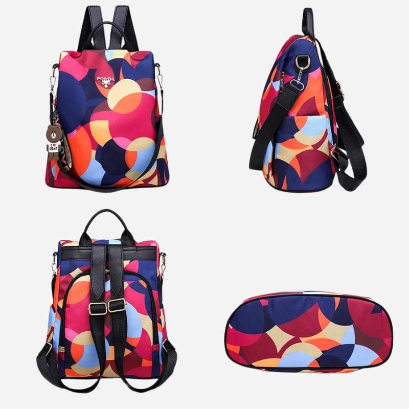 Petit sac à dos femme tendance Multi-couleur Dailysac