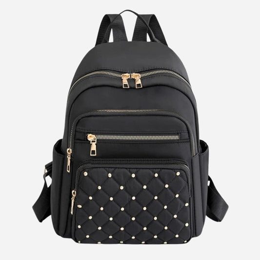 Petit sac à dos tissu femme Noir Dailysac
