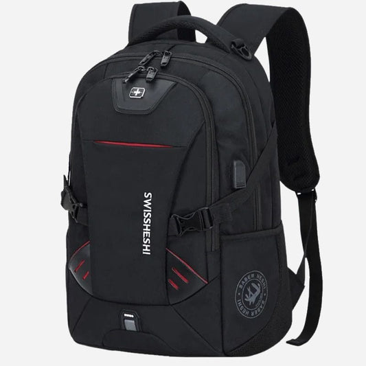 Sac à dos cabine pour portable 17 pouces Noir / 49x30x18cm Dailysac