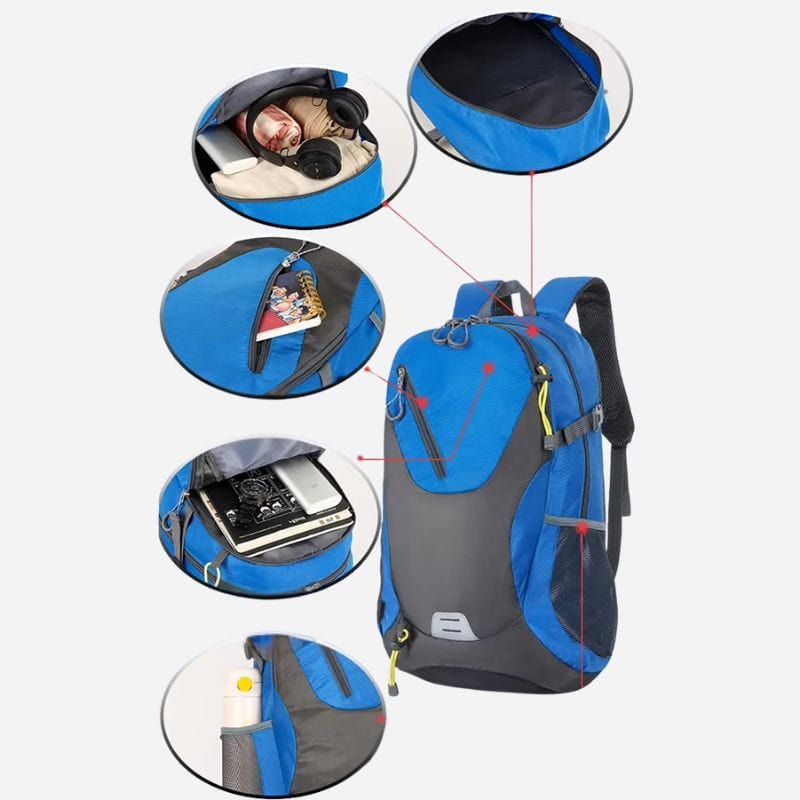 Sac à Dos de Voyage 40L – Parfait pour Randonnée & Aventure Dailysac
