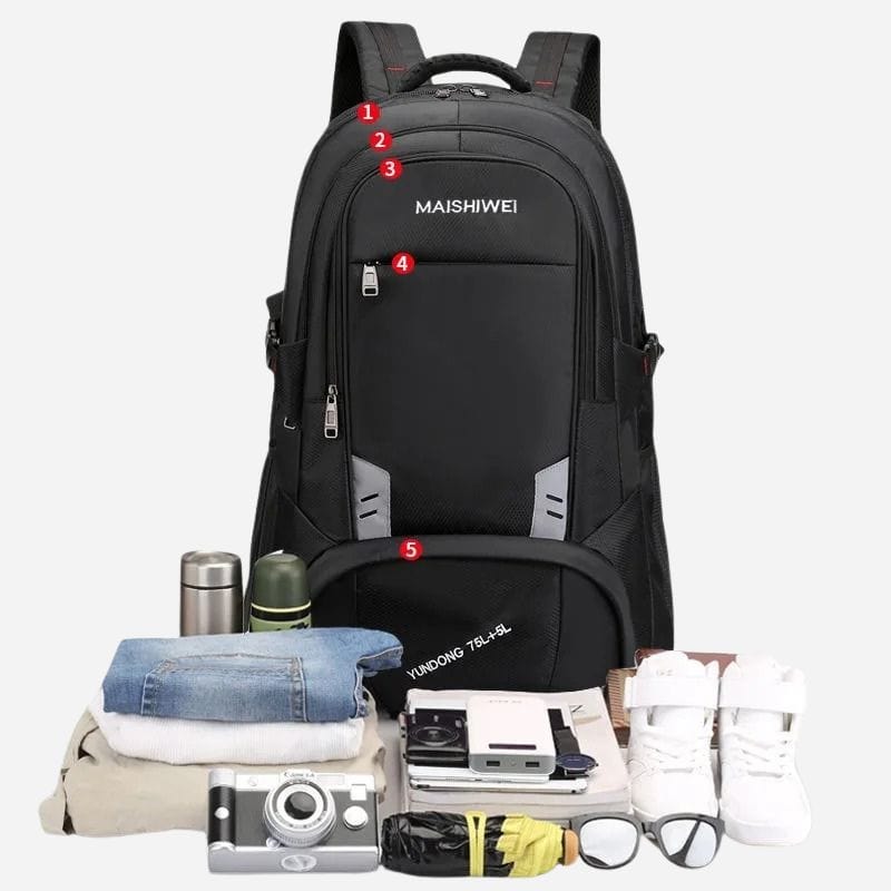Sac à dos de voyage 80L - 65x40x22cm Dailysac