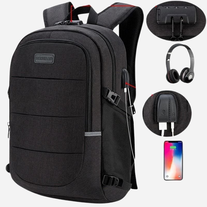 Sac à dos de voyage avec recharge usb Dailysac