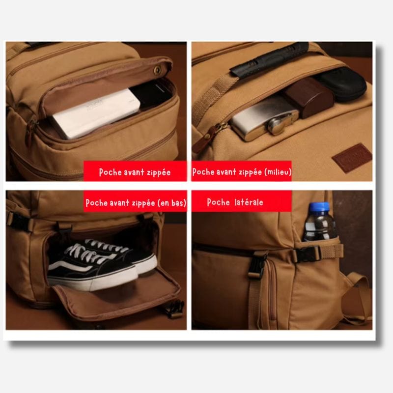 Sac à dos de voyage pour femme Dailysac