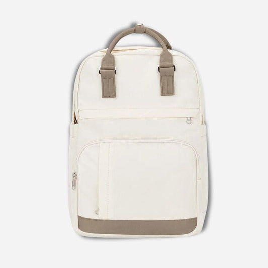 Sac à Dos Femme Voyage Ordinateur Beige Dailysac