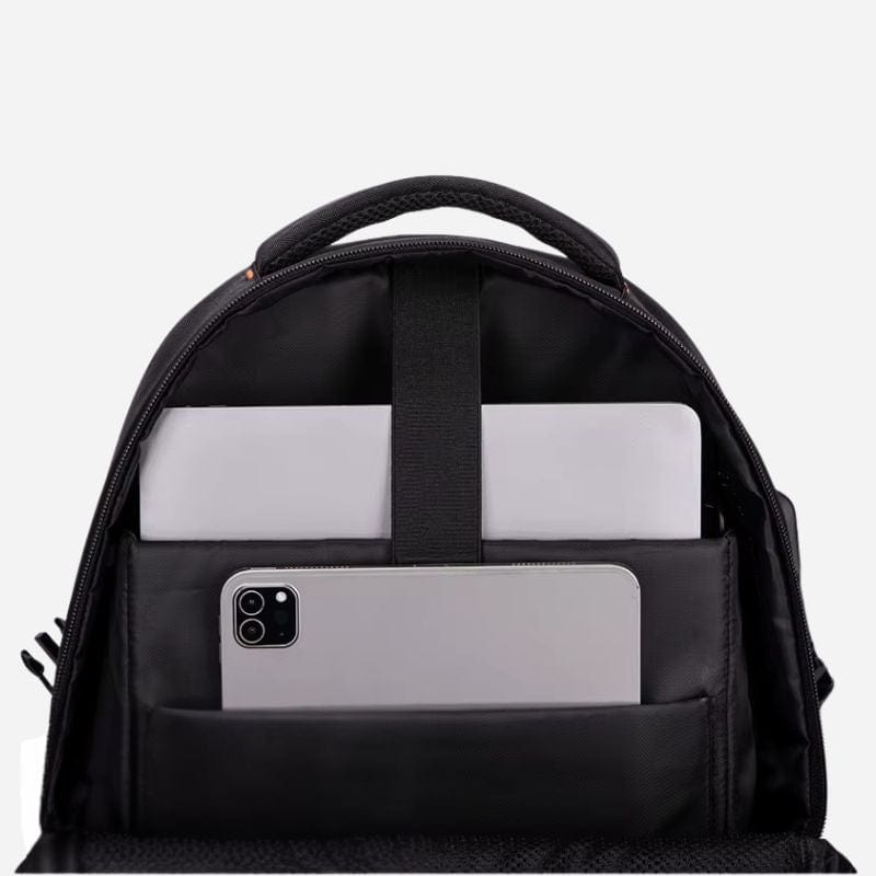 Sac à dos homme travail imperméable – Parfait pour les voyages professionnels Noir Dailysac