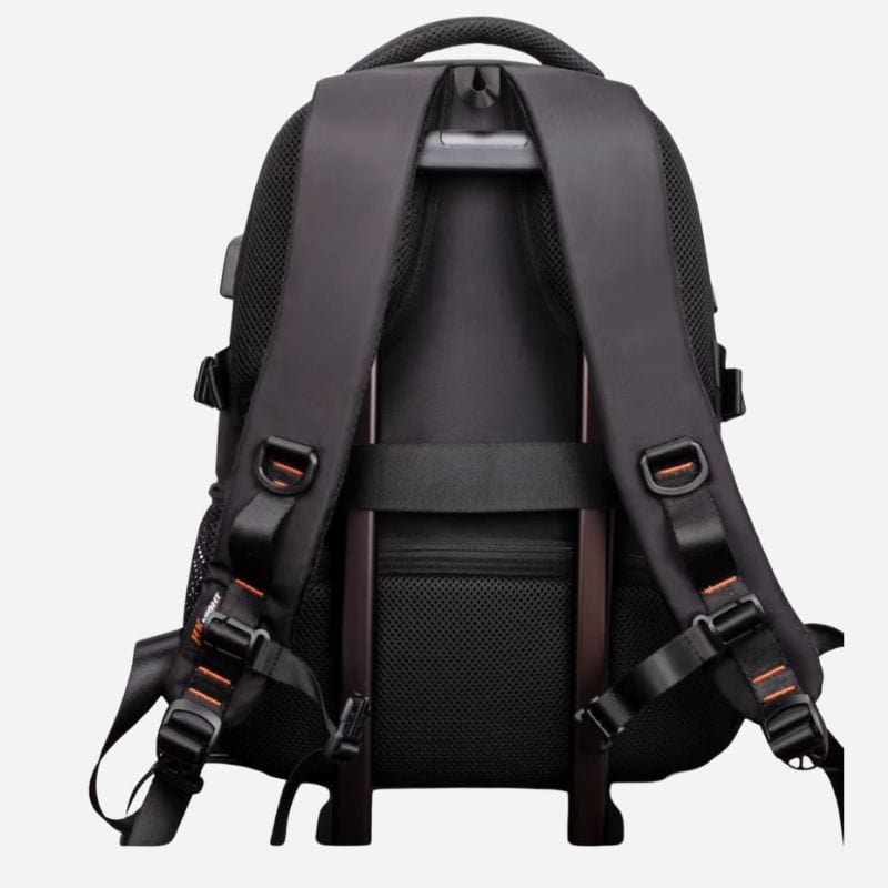 Sac à dos homme travail imperméable – Parfait pour les voyages professionnels Noir Dailysac