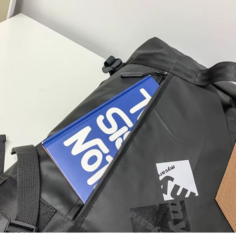 Sac à dos noir cabine - Rolltop Dailysac