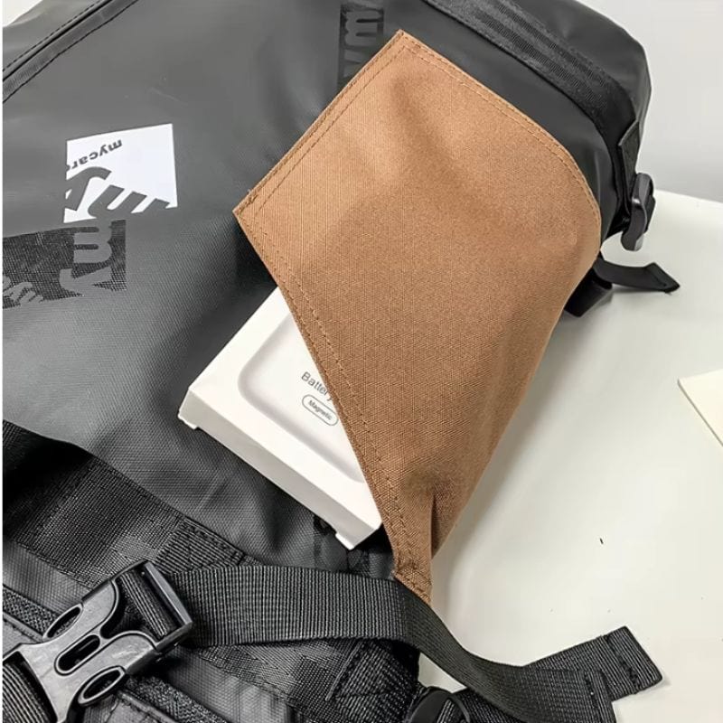 Sac à dos noir cabine - Rolltop Dailysac