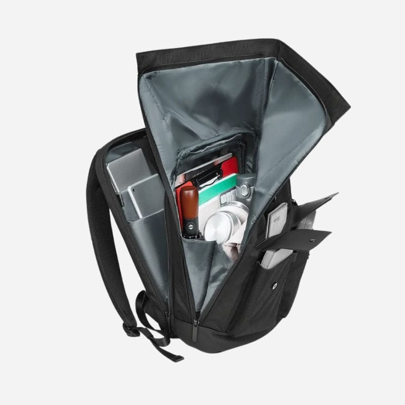 Sac à dos ordinateur homme chic – Élégance et praticité pour vos voyages professionnels Noir Dailysac