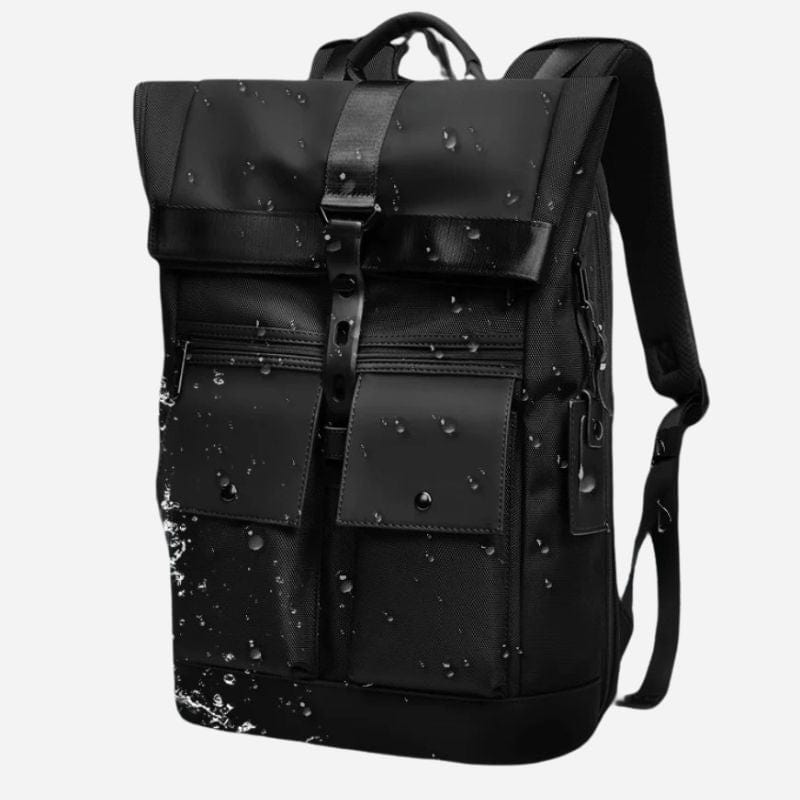 Sac à dos ordinateur homme chic – Élégance et praticité pour vos voyages professionnels Noir Dailysac