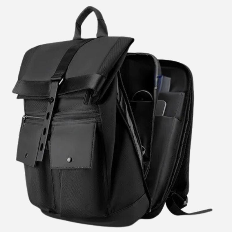 Sac à dos ordinateur homme chic – Élégance et praticité pour vos voyages professionnels Noir Dailysac