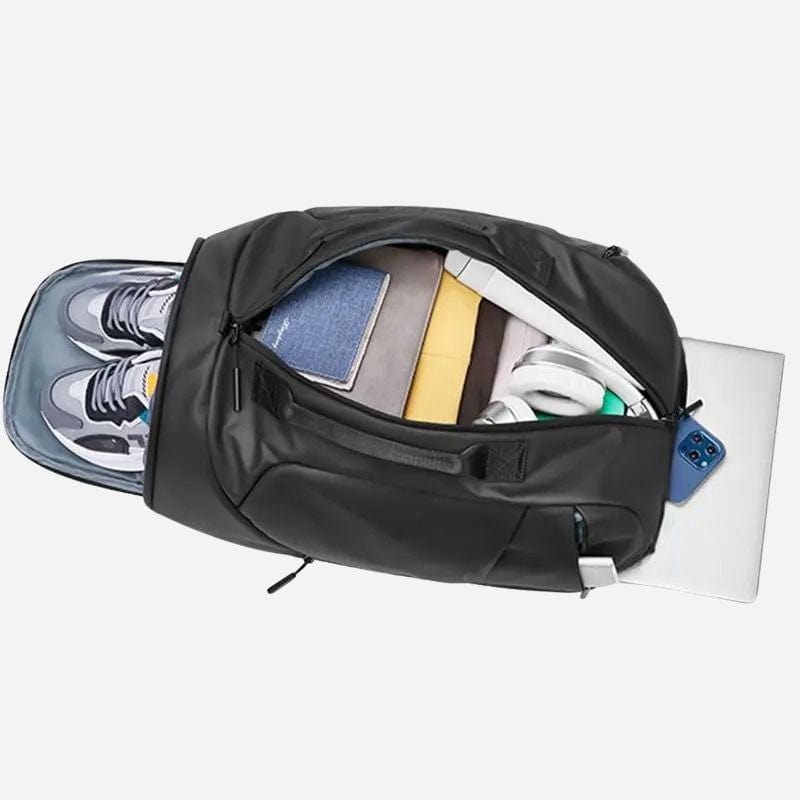 Sac à dos ordinateur homme luxe – Élégant et pratique pour vos voyages Noir Dailysac