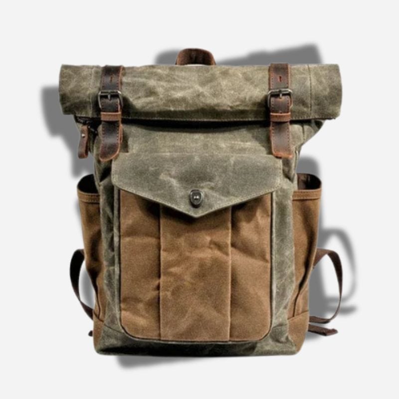 Sac à dos toile et cuir Dailysac