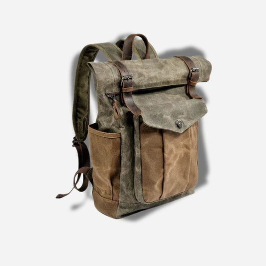 Sac à dos toile et cuir Dailysac