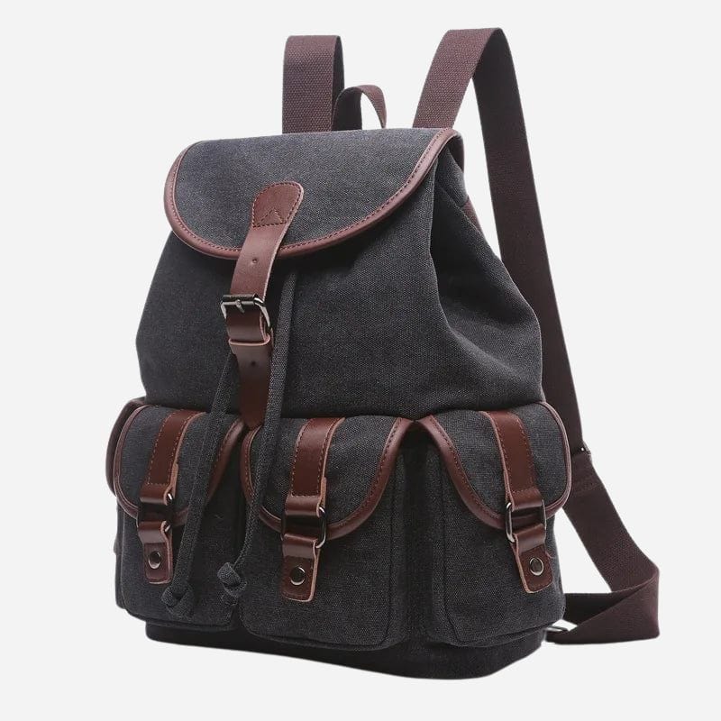 Sac à dos vintage femme Noir Dailysac