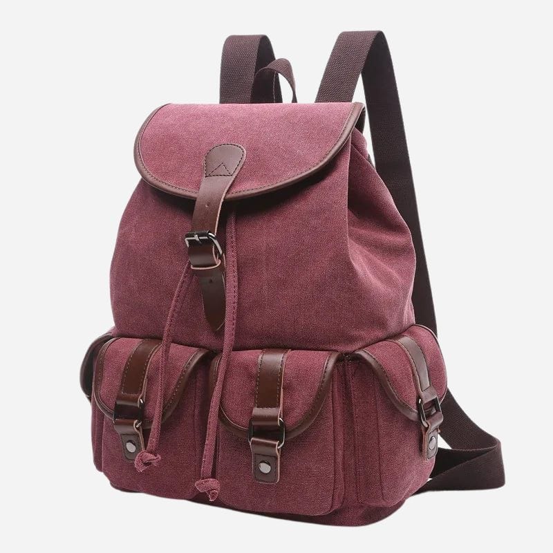 Sac à dos vintage femme Rouge Dailysac