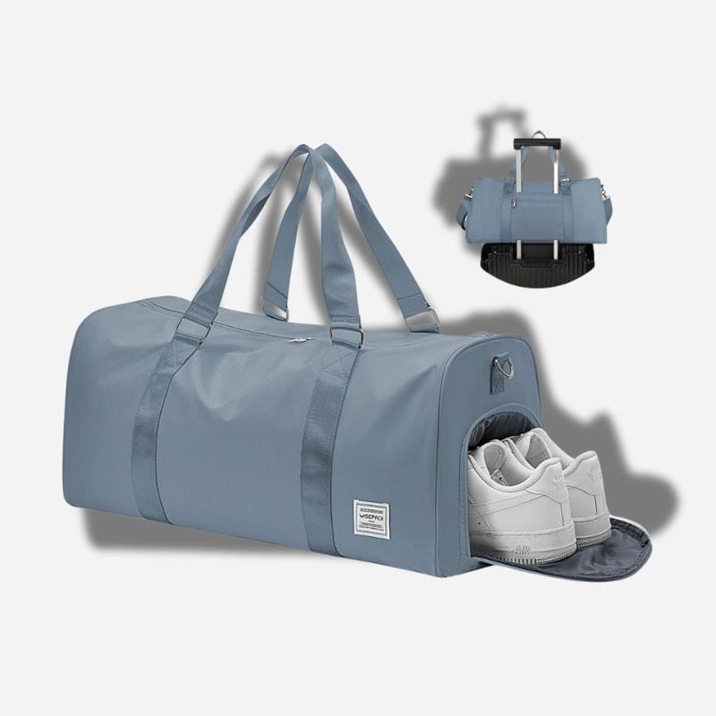 Sac de voyage avec compartiment chaussures Bleu profond Dailysac