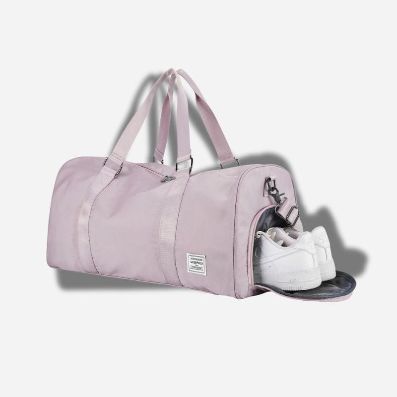 Sac de voyage avec compartiment chaussures Rose Dailysac