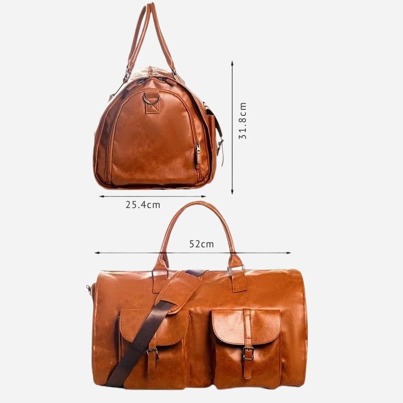 Sac de voyage cabine cuir homme Dailysac
