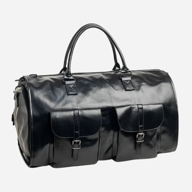 Sac de voyage cabine cuir homme Noir Dailysac