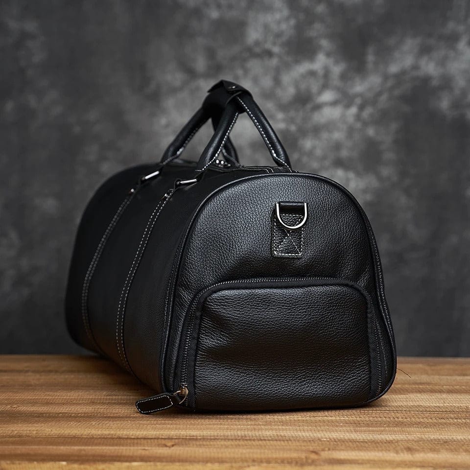 Sac de voyage cabine en cuir Dailysac