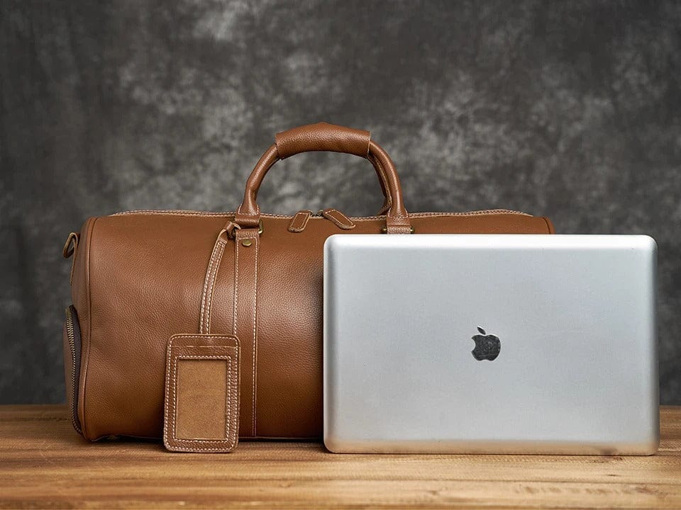 Sac de voyage cabine en cuir Dailysac