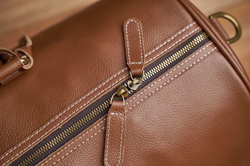 Sac de voyage cabine en cuir Dailysac