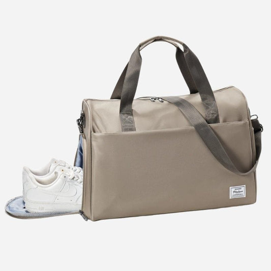 Sac de voyage compartiment chaussures Khaki Dailysac
