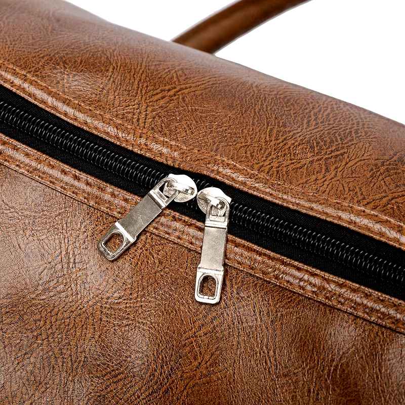 Sac de voyage cuir marron femme Marron Dailysac