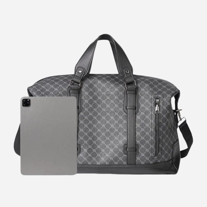 Sac de voyage de luxe homme Noir et Gris Dailysac