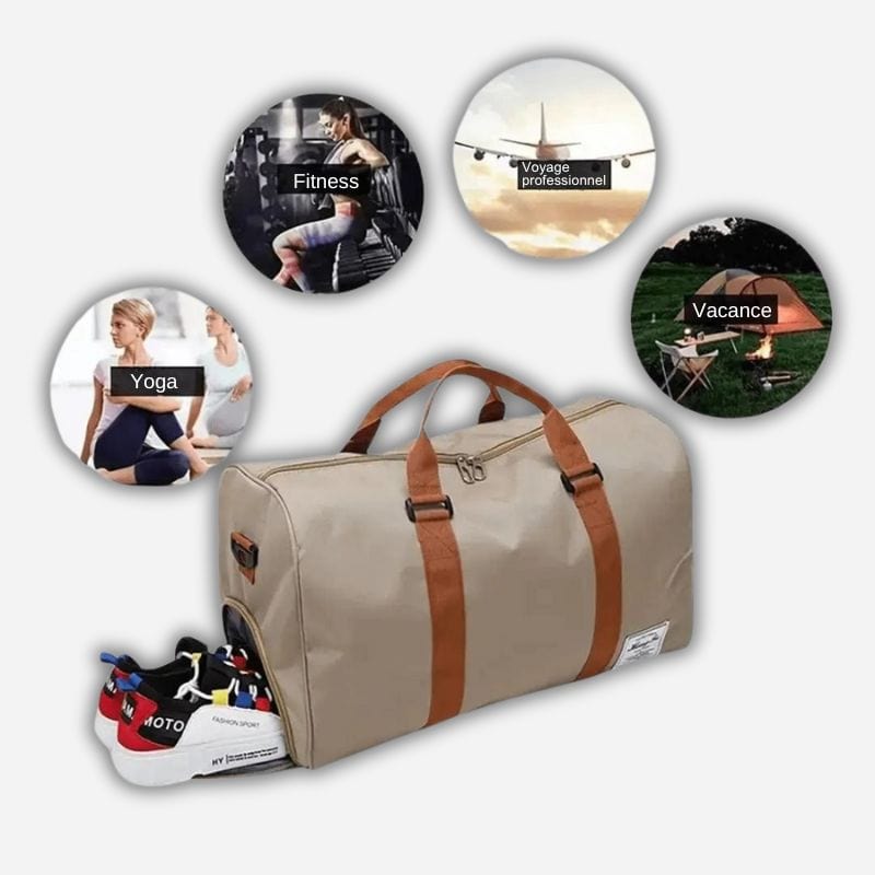 Sac de voyage femme avec compartiment chaussures Dailysac