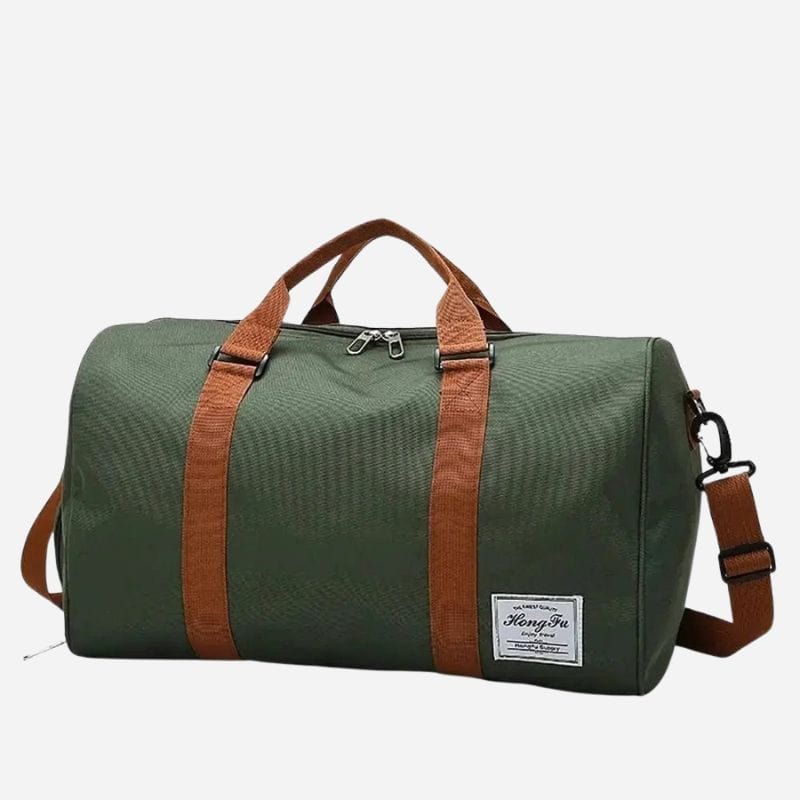 Sac de voyage femme avec compartiment chaussures Vert Dailysac