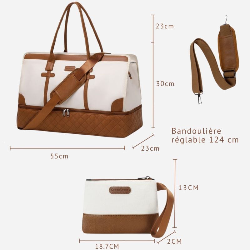 Sac de voyage femme chic Dailysac