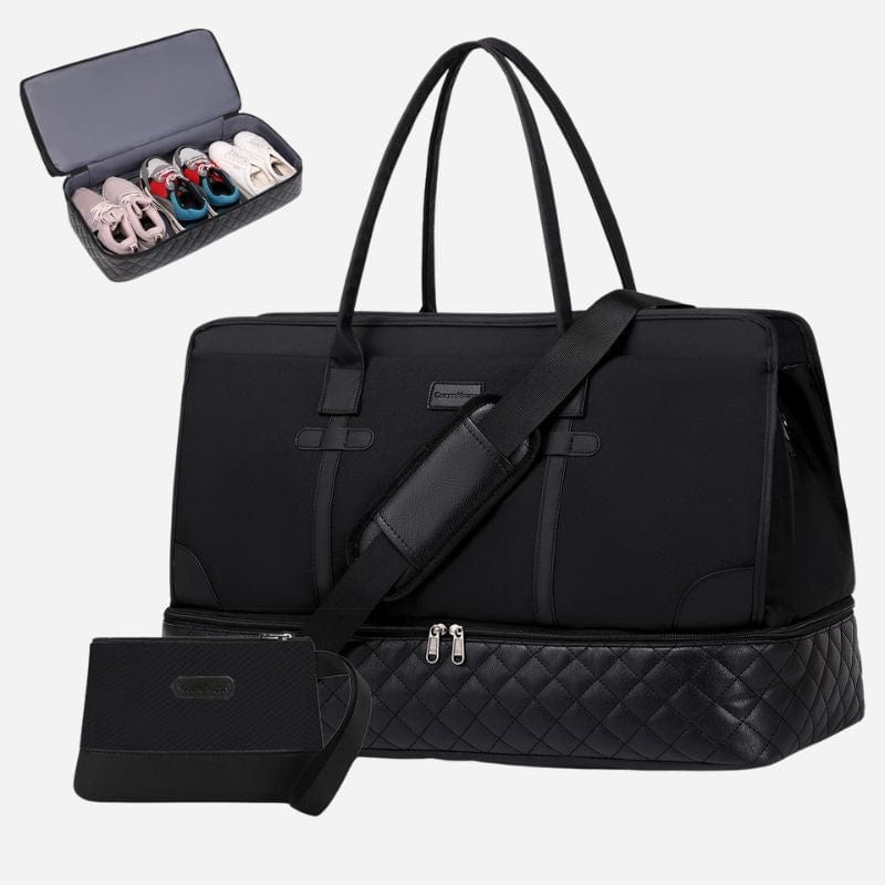 Sac de voyage femme chic Noir Dailysac