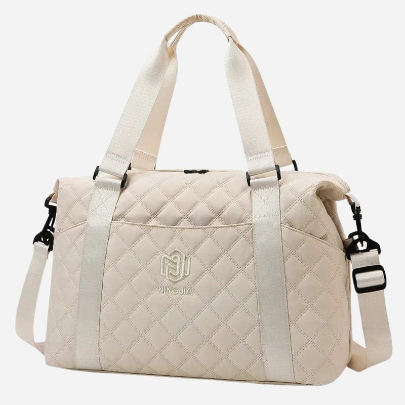 Sac de voyage femme Élégant Beige Dailysac