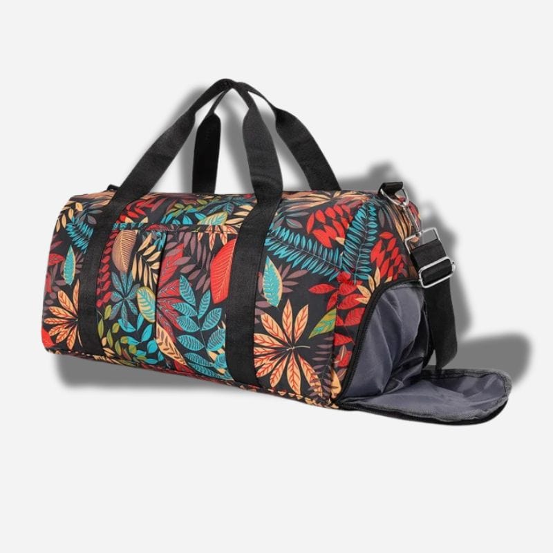Sac de voyage femme fleuri Rouge fleuri / 47cm*22cm*26cm&nbsp; / 36-55L Dailysac