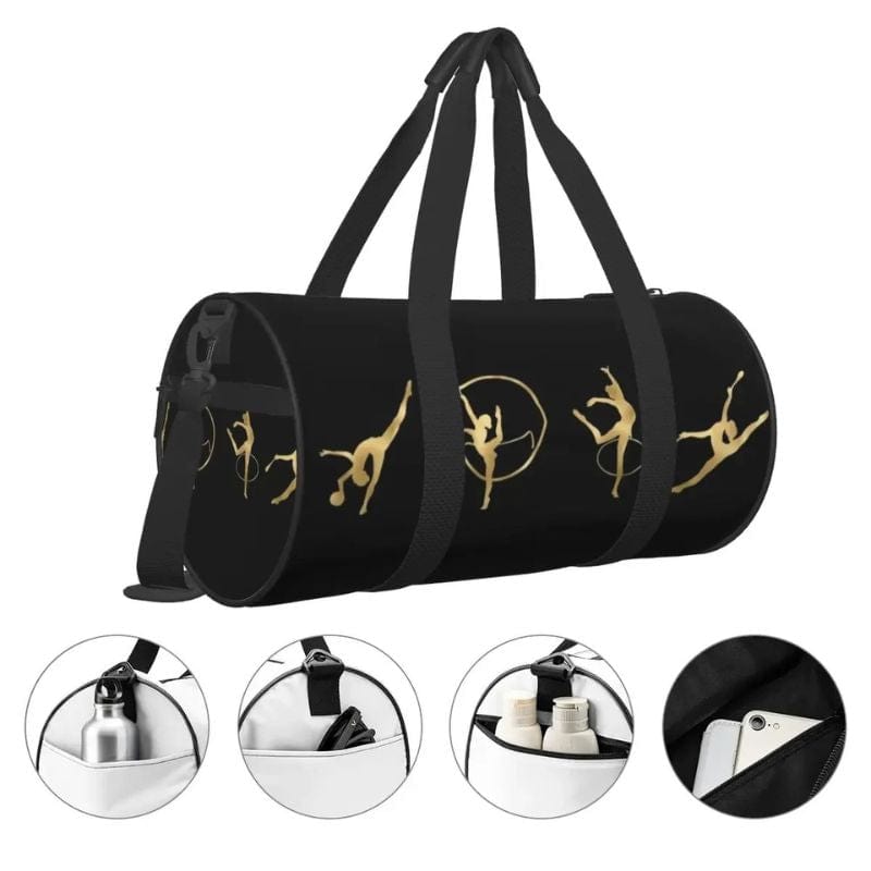 Sac de voyage femme motifs Noir Dailysac