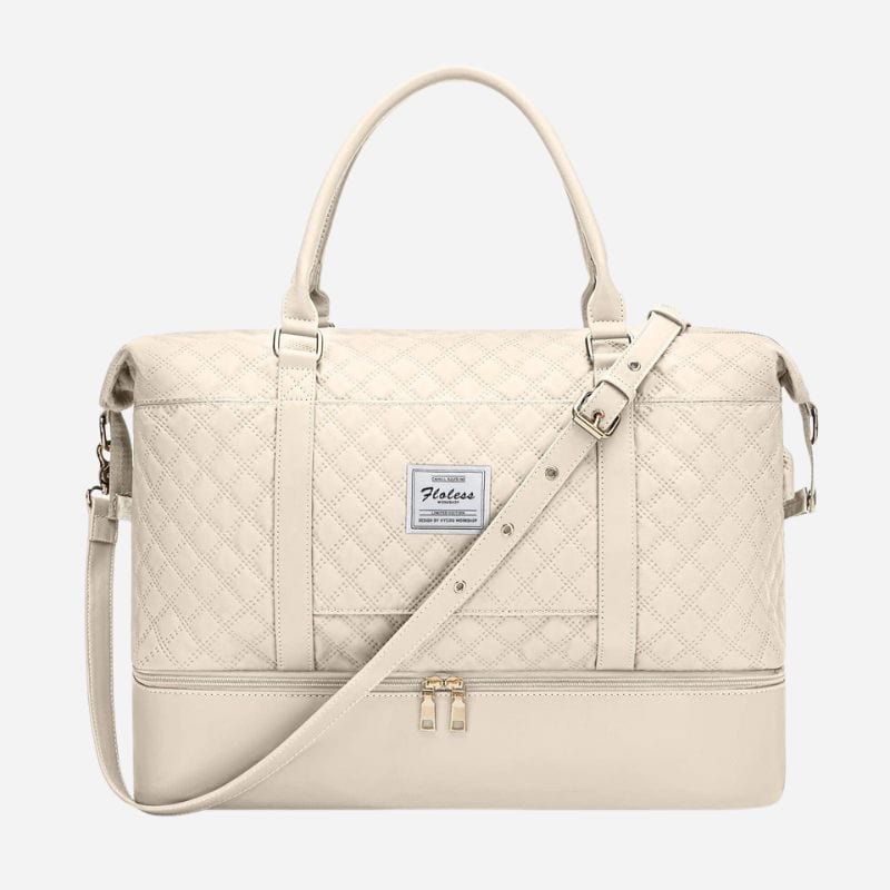 Sac de voyage femme pratique Beige Dailysac