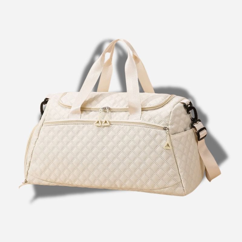Sac de voyage femme tissu Beige Dailysac