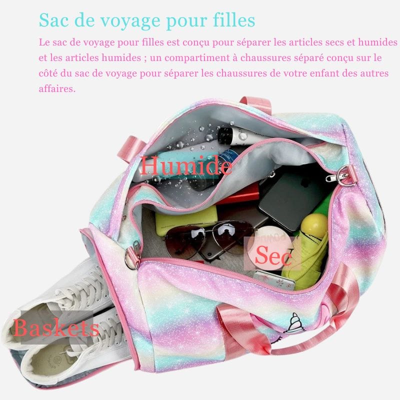 Sac de voyage fille Dailysac
