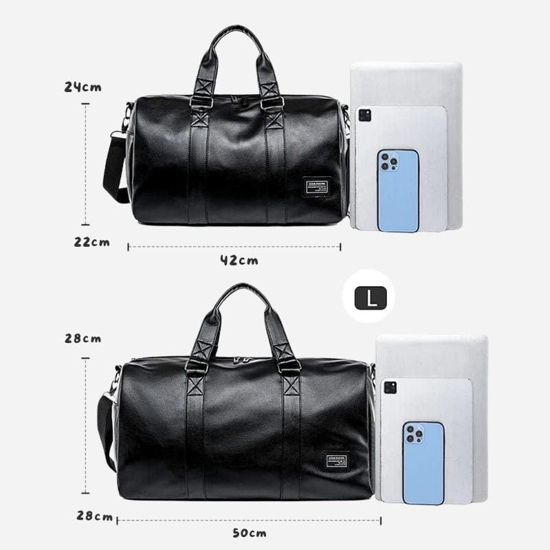Sac de voyage homme en cuir Dailysac