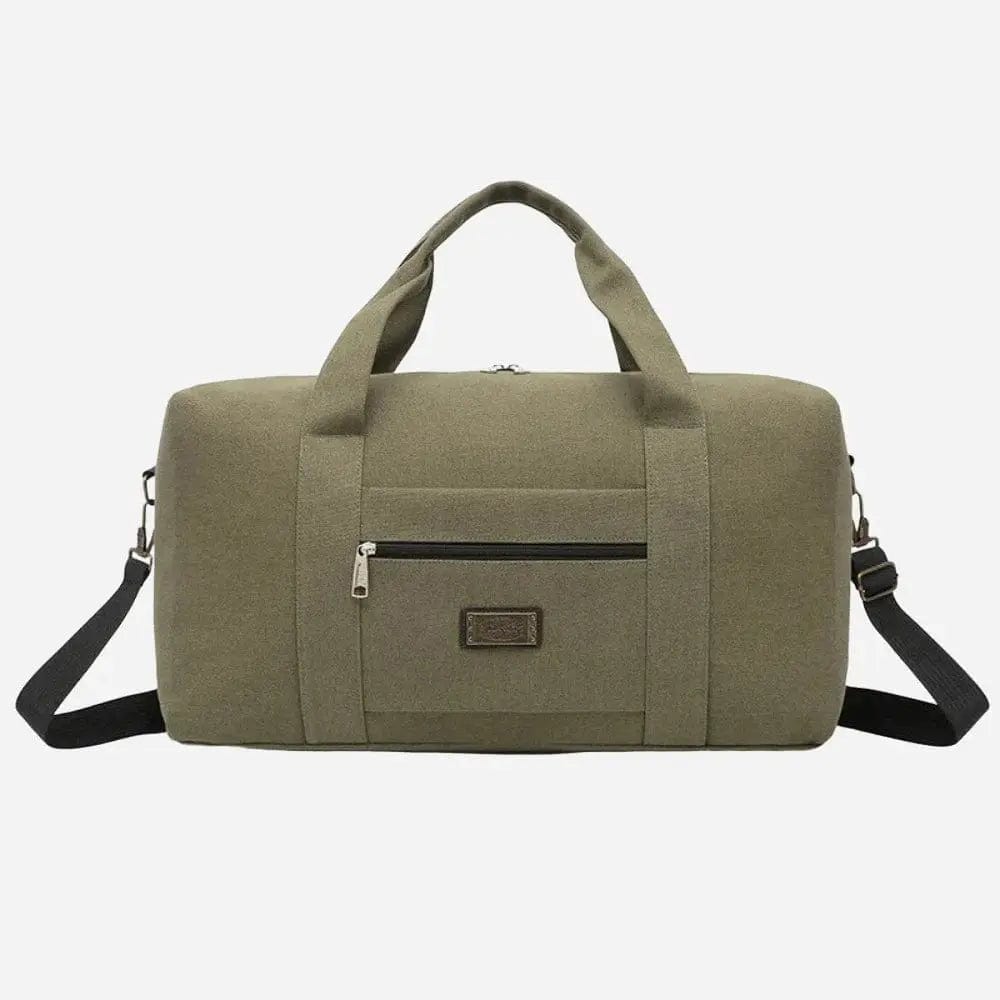 Sac de voyage homme grand format Vert militaire / Large-62x30x24cm Dailysac