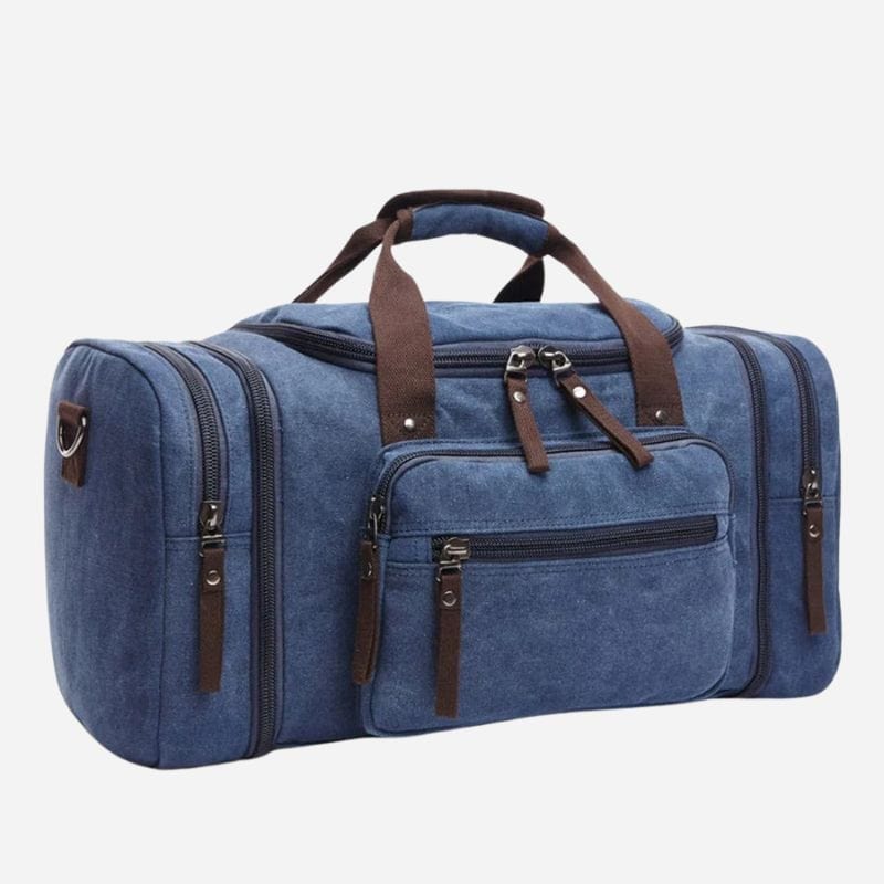 Sac de voyage multipoches Bleu foncé Dailysac