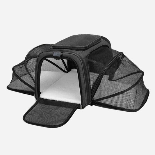 Sac de voyage pour chat en avion Noir / M Dailysac
