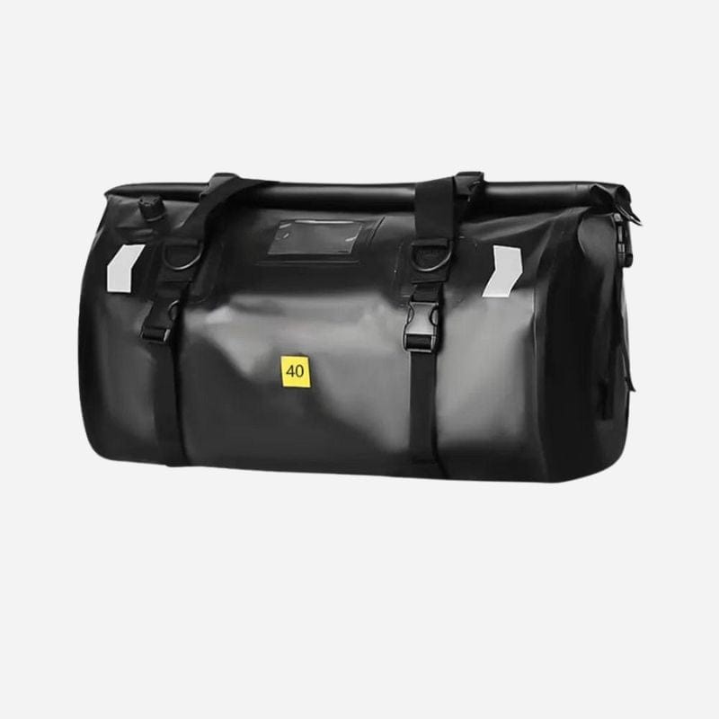 Sac de voyage pour moto 40L Noir sans logo Dailysac