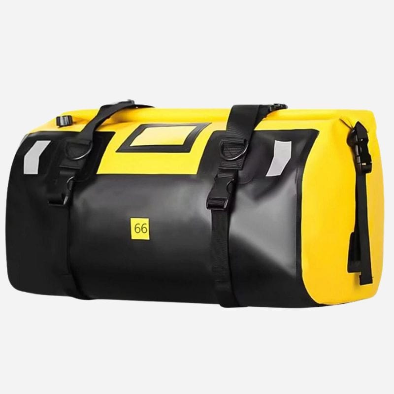 Sac de voyage pour moto 66L Jaune sans logo Dailysac